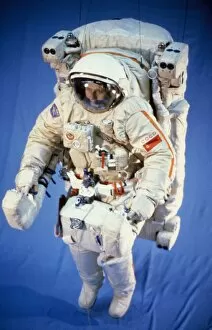 Space Program Collection: The orlan-dma semi-hard spacesuit with the umk device, 1990