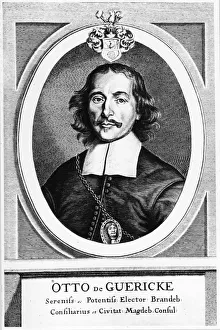 Otto von Guericke (1606-1686), German inventor, engineer and physicist, c1672. Portrait Otto von Guericke (1606-1686), German inventor, engineer and physicist, c1672. Portrait