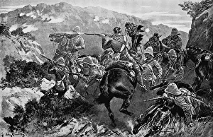 Picket of 13th Hussars surprised near the Tugela River (Hussar Hill) Picket of 13th Hussars surprised near the Tugela River (Hussar Hill)