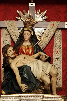 Pieta in Iglesia of Santa Maria of la Encarnacion (Sta Maria of la Alhambra church) Pieta in Iglesia of Santa Maria of la Encarnacion (Sta Maria of la Alhambra church)