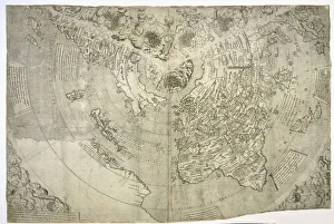 Planisphere by Giovanni Contarini, 1506 Planisphere by Giovanni Contarini, 1506