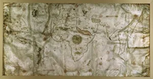 Planisphere by Nicolas de Caverio, 1505 Planisphere by Nicolas de Caverio, 1505