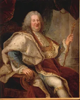 Poland, Portrait of King of Poland Stanislaw I Leszczynski Poland, Portrait of King of Poland Stanislaw I Leszczynski