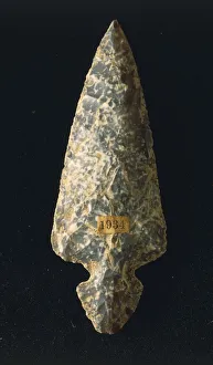 Polished flint dagger, from Umbria region Polished flint dagger, from Umbria region