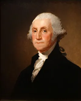 Portrait of George Washington by Gilbert Stuart Portrait of George Washington by Gilbert Stuart