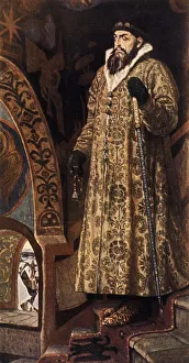 Portrait of ivan grozny (ivan the terrible, ivan iv) by viktor m, vasnetsov (1848 - 1926) Portrait of ivan grozny (ivan the terrible, ivan iv) by viktor m, vasnetsov (1848 - 1926)