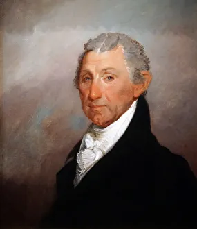 Portrait of James Monroe by Gilbert Stuart Portrait of James Monroe by Gilbert Stuart