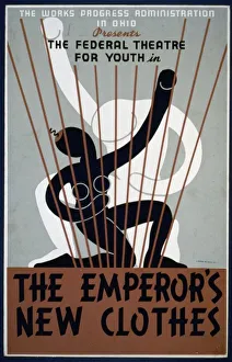 Poster for of The Emperors New Clothes by the Federal Youth Theatre, Ohio, 1937 Poster for of The Emperors New Clothes by the Federal Youth Theatre, Ohio, 1937