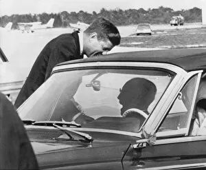 John Fitzgerald Kennedy Gallery: President Kennedy And Father