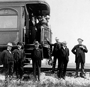 Presidential Party and Train 1901 Presidential Party and Train 1901
