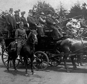 Presidential Tally Ho Party 1901 Presidential Tally Ho Party 1901