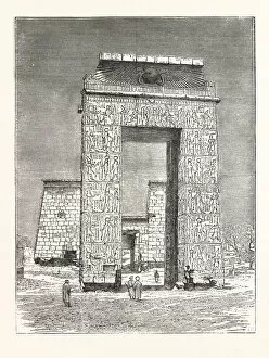 Pylons At Karnak