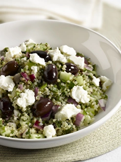 <b class=qtipBold><figcaption>Quinoa tabbouleh, close-up</figcaption></b><br><em>© Dorling Kindersley/UIG</em> Quinoa tabbouleh, close-up