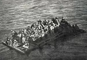 Raft of shipwrecks Gallia