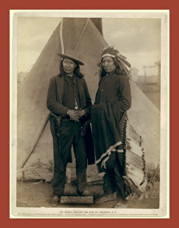 Red Cloud And American Horse. The Two Most Noted Chiefs Now Living