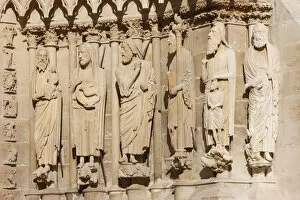 Statue Gallery: Reims cathedral west wing statues