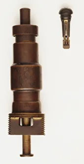 Rubber snap in valve and a valve core from a car Rubber snap in valve and a valve core from a car
