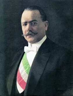 Leon Gallery: Salvaro Obregon Salido (1880-1928) Mexican general and politician, President of Mexico 1920-1924