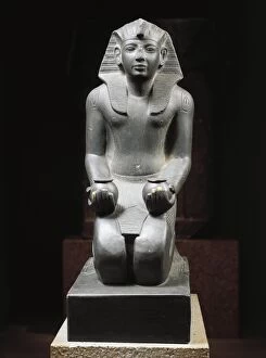Schist statue of Ramses IV, circa 1165 B.C