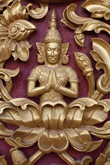 Sculpture detail - Silver Pagoda Sculpture detail - Silver Pagoda