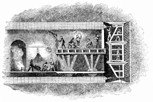 Section of Thames Tunnel (1825-1843) Section of Thames Tunnel (1825-1843)