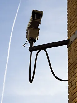 Security camera in Oxford, England Security camera in Oxford, England