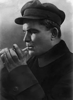 Sergei mironovich kirov at the construction site of the stalin white sea - baltic canal Sergei mironovich kirov at the construction site of the stalin white sea - baltic canal