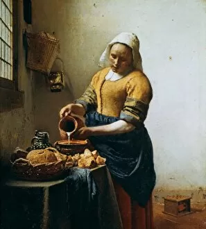 Images Dated 28th March 2014: The Servant also called The Milkmaid or The Kitchen Maid c1660