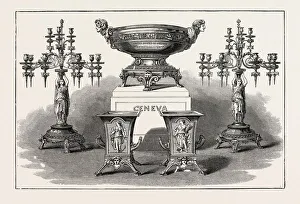 Service Of Plate Presented By The United States Government To Each Of The Geneva Service Of Plate Presented By The United States Government To Each Of The Geneva
