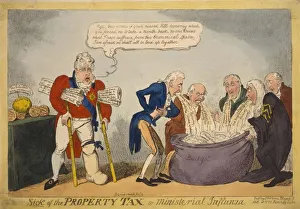 Sick of the property tax or ministerial influnza': Prince Regent (later George IV Sick of the property tax or ministerial influnza': Prince Regent (later George IV