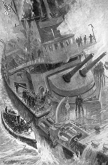 Sinking of the Japanese warship Hatsuse Sinking of the Japanese warship Hatsuse