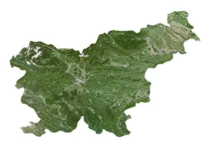 Slovenia Gallery: Slovenia, Satellite Image