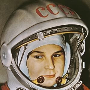 Tereshkova Gallery: Soviet cosmonaut valentina tereshkova, the first woman in space