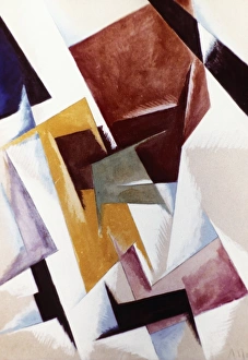 Spacial force construction' (1921) painting by lyubov popova (1889 - 1924) Spacial force construction' (1921) painting by lyubov popova (1889 - 1924)