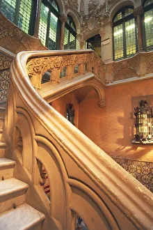 Spain, Catalonia, Barcelona, Palace of Catalan Music, Palau de la Musica Catalana Spain, Catalonia, Barcelona, Palace of Catalan Music, Palau de la Musica Catalana