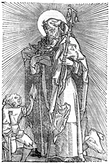 St Anthony the Great (Antony) of Thebes 251-356. Egyptian aesthetic: Father of Christian St Anthony the Great (Antony) of Thebes 251-356. Egyptian aesthetic: Father of Christian