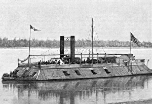 St Louis', James Buchanan Eads' earliest ironclad gunboat employed by Unionist St Louis', James Buchanan Eads' earliest ironclad gunboat employed by Unionist