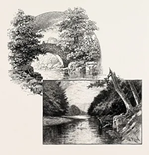 STANHOPE BRIDGE (LEFT), ROGERLEY, in the Wear Valley district of west County Durham STANHOPE BRIDGE (LEFT), ROGERLEY, in the Wear Valley district of west County Durham