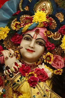 Statue of Krishna in the London ISKCON temple Statue of Krishna in the London ISKCON temple