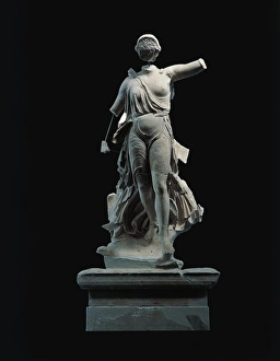 Statue of Nike of Paeonios, from Temple of Zeus at Olympia Statue of Nike of Paeonios, from Temple of Zeus at Olympia