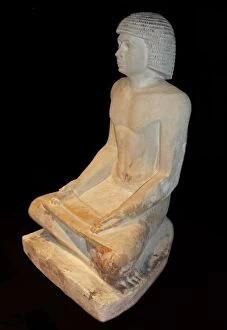 Statue of a scribe 2350 B.C