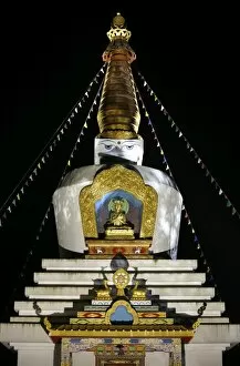 Images Dated 2nd July 2000: Stupa at Vajradhara-Ling temple
