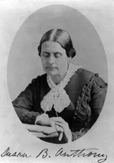 Suffragist Susan B. Anthony