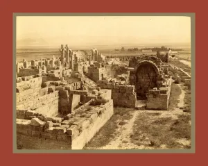 Tebessa Ruins Of Byzantine Basilica Tebessa Ruins Of Byzantine Basilica
