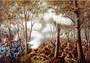 Tecumsehs War 1811-1813: Battle of Tippecanoe, 7 November 1811, fought on Indian Tecumsehs War 1811-1813: Battle of Tippecanoe, 7 November 1811, fought on Indian