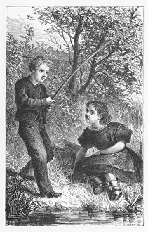 Tom and Maggie Tulliver fishing in childhood It was one of their happy mornings Tom and Maggie Tulliver fishing in childhood It was one of their happy mornings