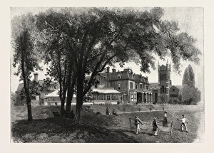 TORONTO AND VICINITY, Lieut.-Governors Residence, CANADA, NINETEENTH CENTURY ENGRAVING TORONTO AND VICINITY, Lieut.-Governors Residence, CANADA, NINETEENTH CENTURY ENGRAVING