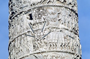 Trajan's Column, Rome, completed in 113. Column celebrating Emperor Trajan's Trajan's Column, Rome, completed in 113. Column celebrating Emperor Trajan's