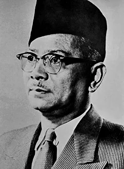 Tunku Abdul Rahman Prime Minister of Malaya
