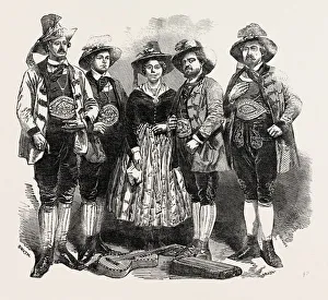 The Tyrolese Minstrels. Mdlle. Margreiter The Tyrolese Minstrels. Mdlle. Margreiter